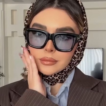 Spykay™ SG60897 Classic Unisex Square Frame 'T' Design Sunglasses