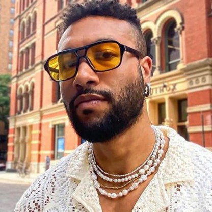 Spykay™ SG60718 Double Bridges Square Frames Retro-Vintage Sunglasses - image 7