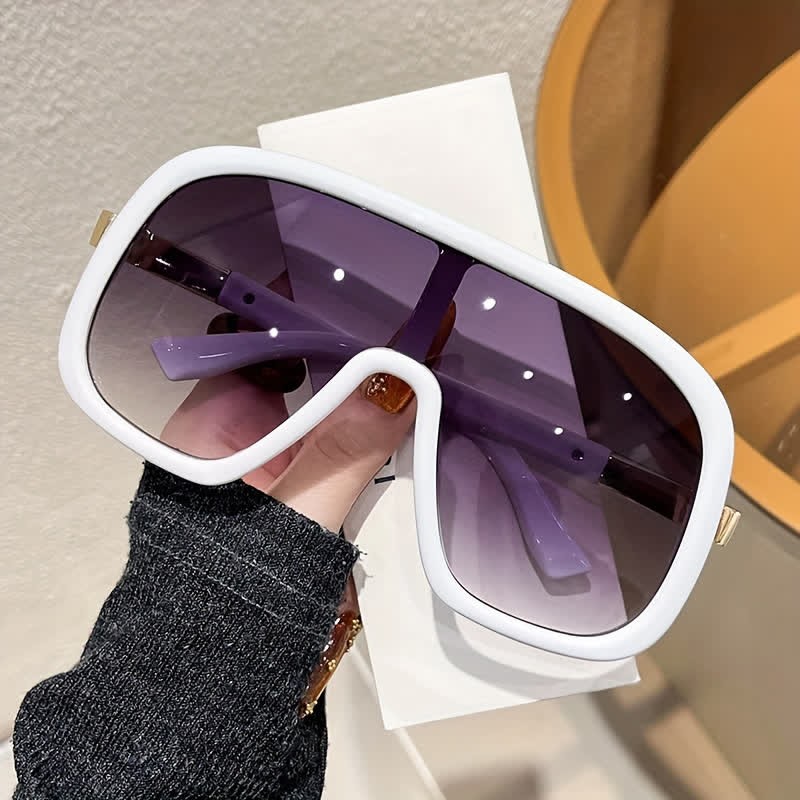 Spykay™ SG60952 Flat Top Double Bridges Oversized Trendy Aviator Sunglasses - image 23