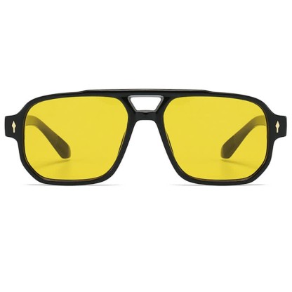 Spykay™ SG61003 Square Frame Double Bridges Vintage Arrow Sunglasses - image 17