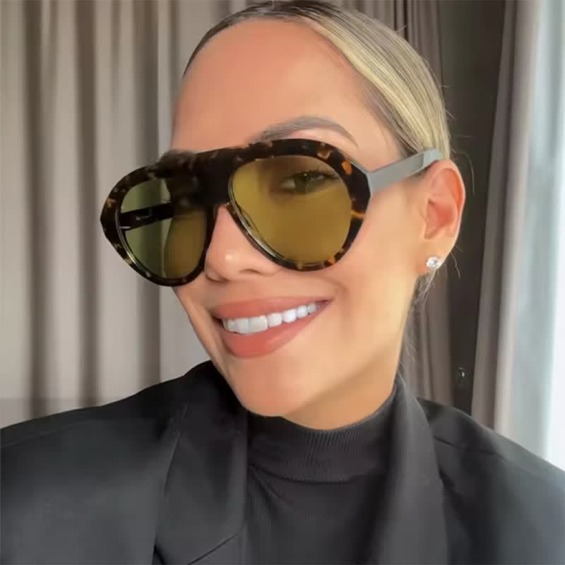 Spykay™ SG60857 Hipster Oversized Frame Aviator Sunglasses - image 42