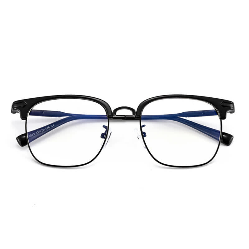Spykay™ EG26897 Classic Square Frame Anti-blue Light Browline Glasses - image 6