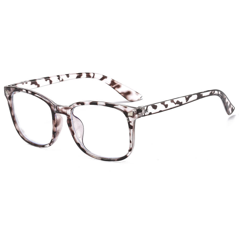 Spykay™ EG26743 Fashion Lightweight Simple Anti-blue Light Square Frame Glasses - Tortoise Shell - image 11