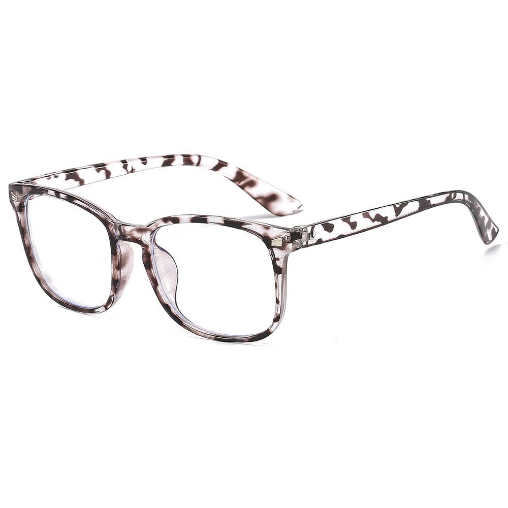Spykay™ EG26743 Fashion Lightweight Simple Anti-blue Light Square Frame Glasses - Tortoise Shell - image 11