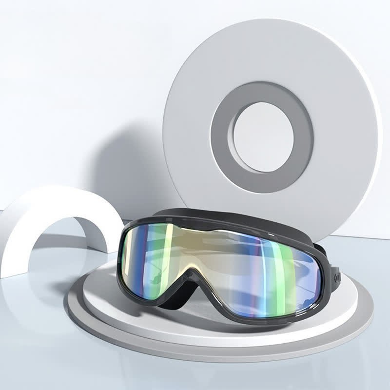 Spykay™ SG60980 Unisex Large Frame Anti Fog Swim Goggles with Earplugs And Case - Black/Multicolor - image 12