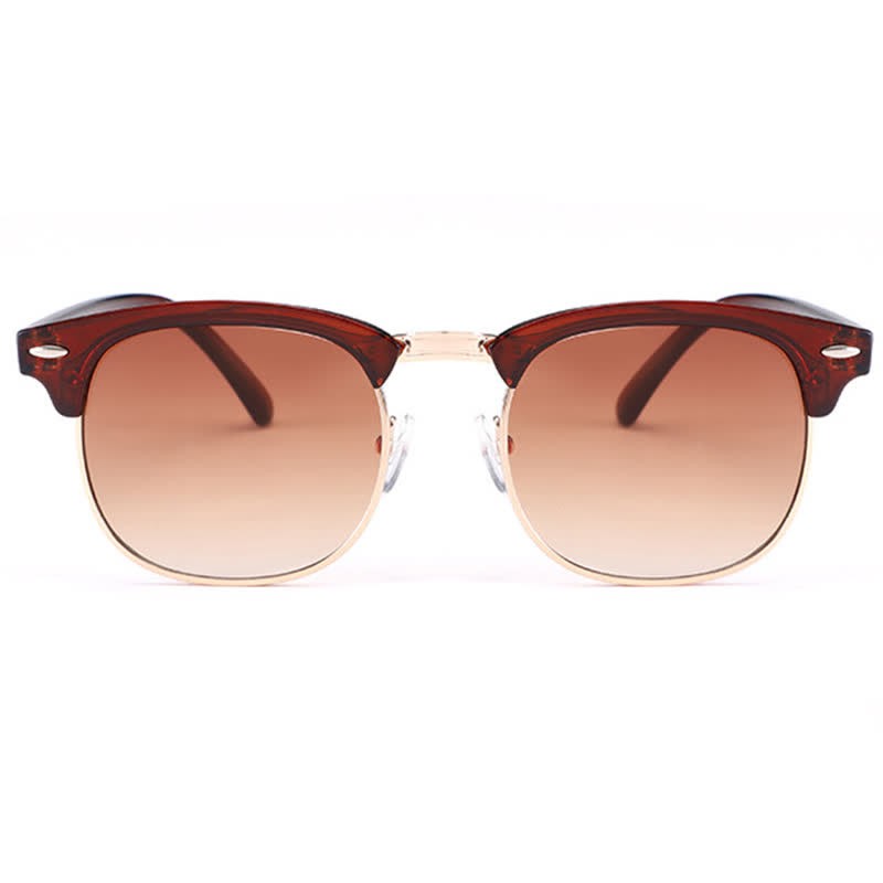 Spykay™ SG60929 Semi-Rimless Polarized Square Frame Browline Sunglasses for Fishing&Driving - image 34