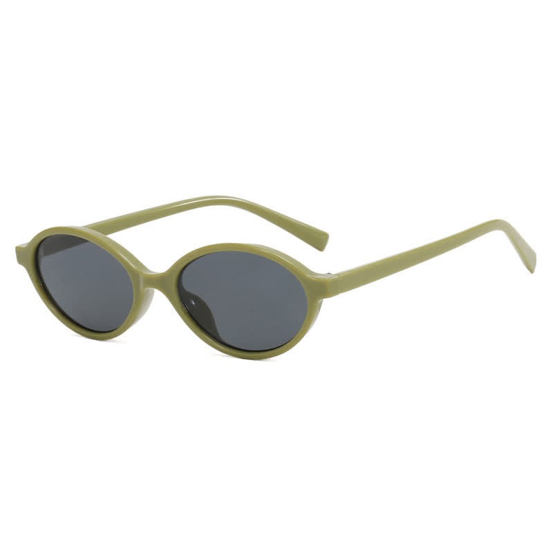Spykay™ SG60927 Small Oval Frame Fashion Classic Sunglasses - Green - image 13