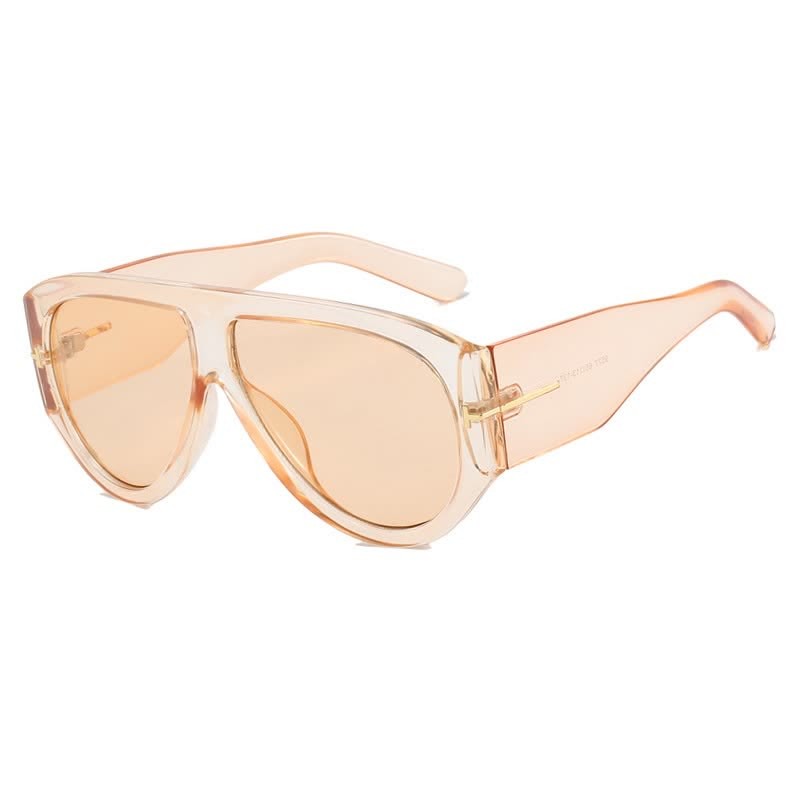 Spykay™ SG60664 'T' Design Toad Frame Aviator Sunglasses - Champagne - image 18