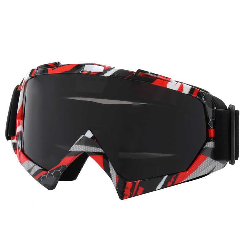 Spykay™ SG61023 Fit Over Glasses Unisex-Adult Anti Wind Ski Goggles for Outdoor Activities - Red/Grey - image 11