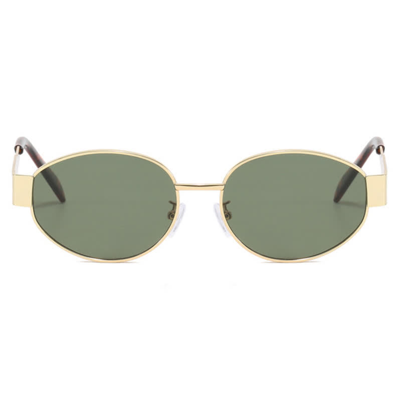 Spykay™ SG60707 Oval Frames Metal Temples Retro-Vinatge Sunglasses - image 18