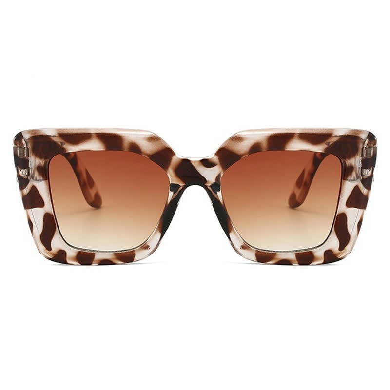 Spykay™ SG60944 Simple Oversized Square Frame Fashion Sunglasses