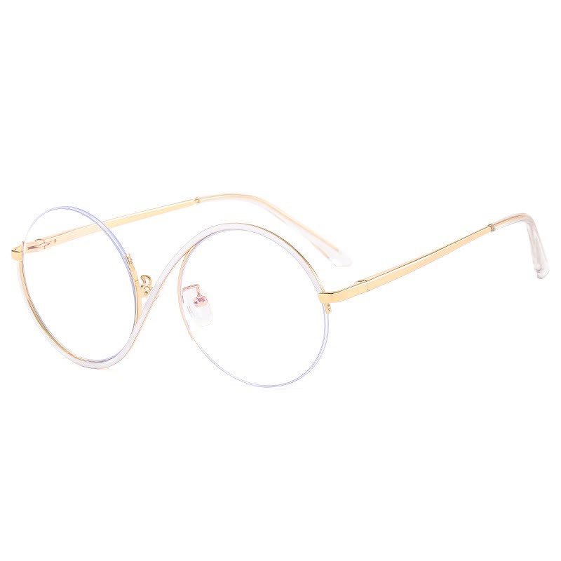 Spykay™ EG26662 "S" Design Metal Semi-Rimless Round Frame Unique Retro-Vintage Glasses - image 21