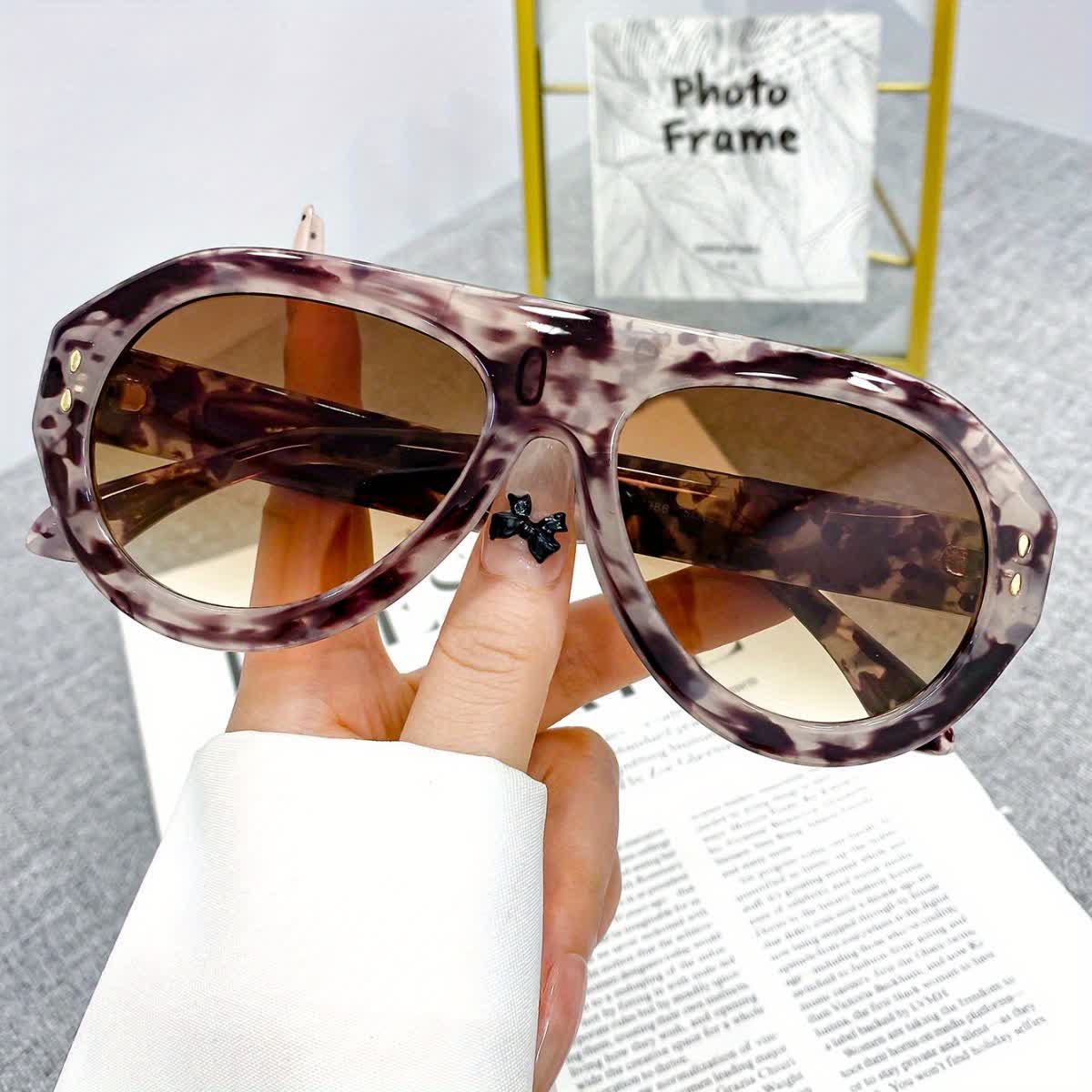 Spykay™ SG60756 Women's Hipster Aviator Sunglasses - image 16