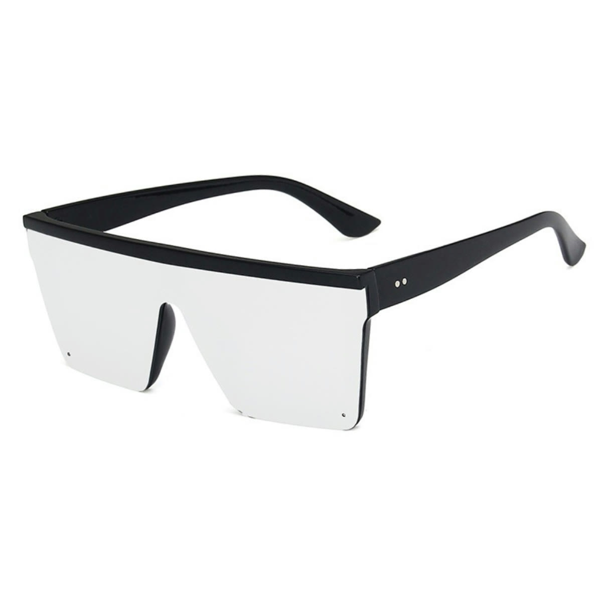 Spykay™ SG1025 Trendy Large Frame One-piece Street Style Driving Retro Sunglasses