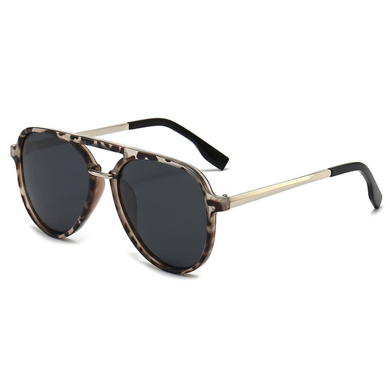 Spykay™ SG60731 Double Bridges Polarized Aviator Sunglasses