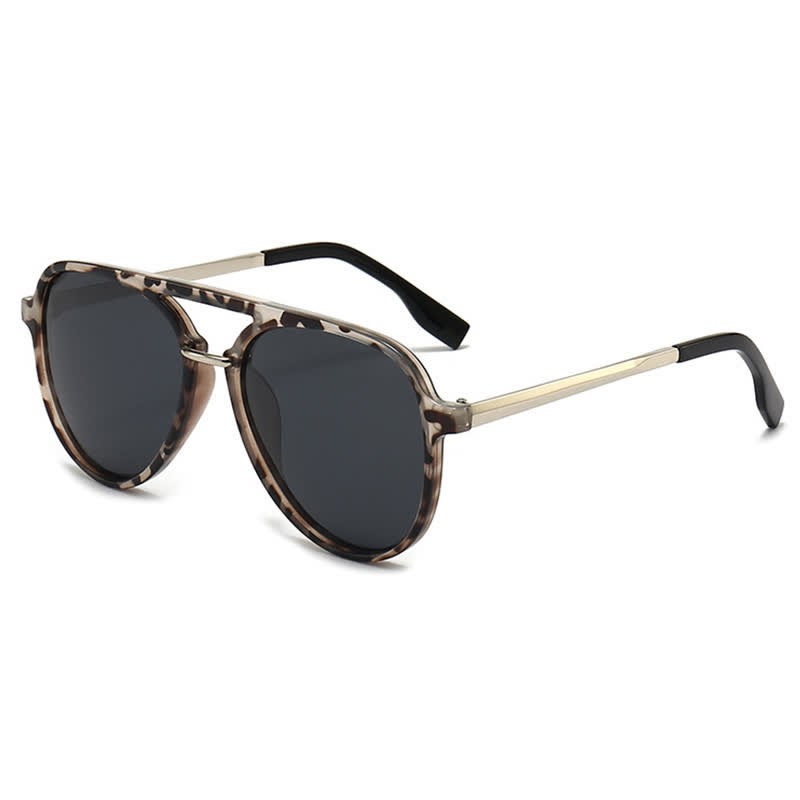 Spykay™ SG60731 Double Bridges Polarized Aviator Sunglasses