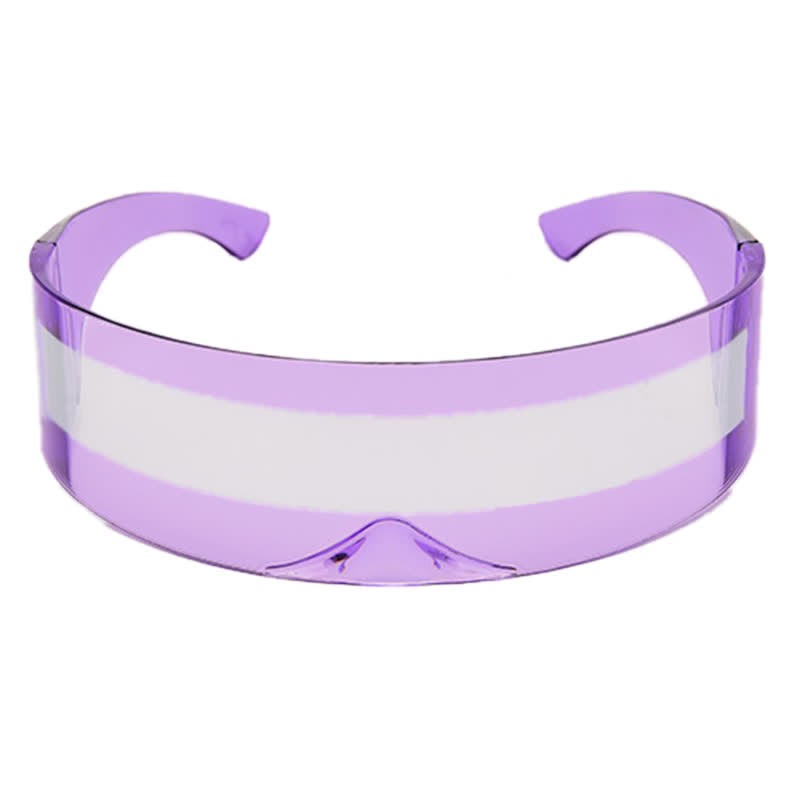 Spykay™ SG60721 Unisex Rectangle One-piece Frames Y2K Cyberpunk Sunglasses - image 24