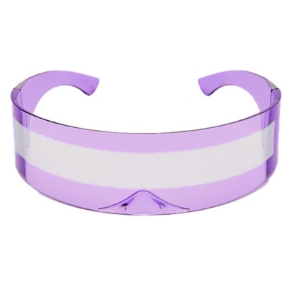 Spykay™ SG60721 Unisex Rectangle One-piece Frames Y2K Cyberpunk Sunglasses - image 24