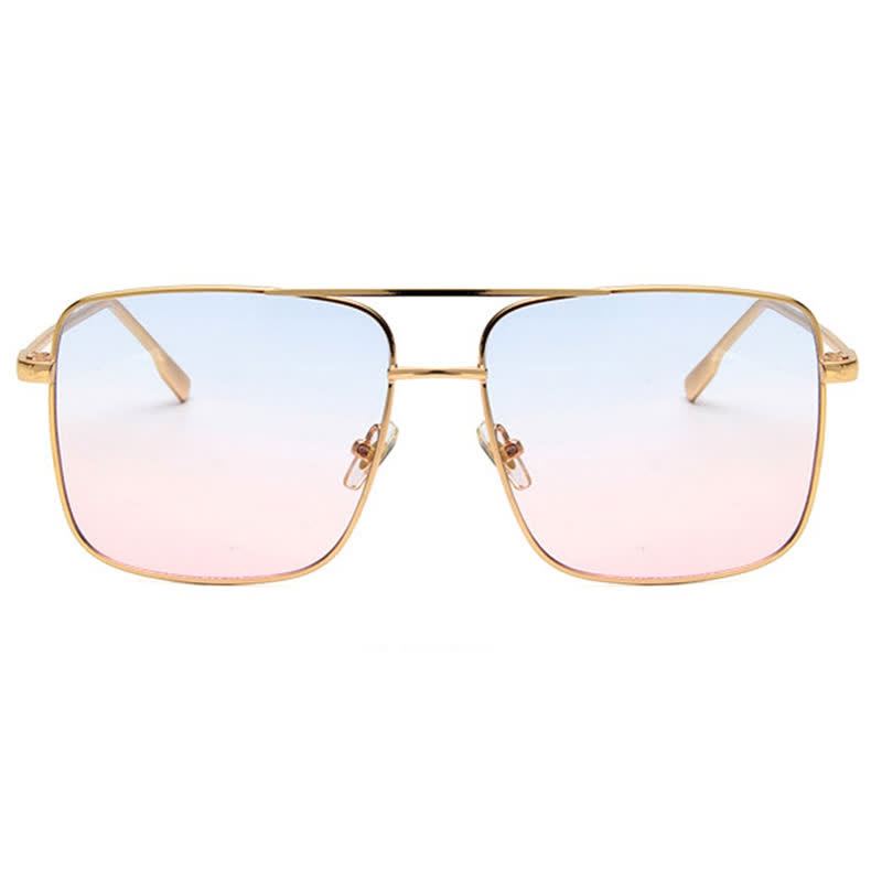 Spykay™ SG60886 Retro Classic Square Frame Double Bridges Sunglasses - image 10
