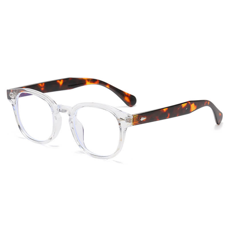 Spykay™ EG26875 Retro Round Frame Anti-blue Light Glasses - Clear/Tortoise Shell - image 31
