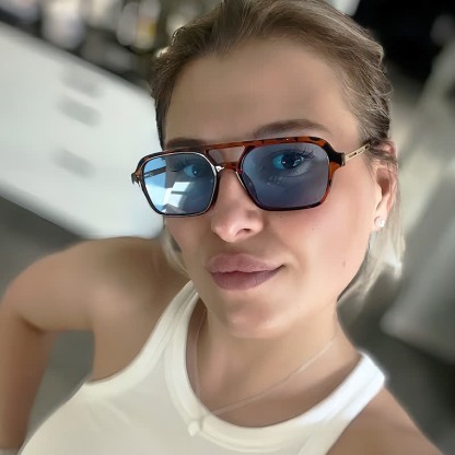 Spykay™ SG60727 Double Bridges Retro Aviator Sunglasses - image 7