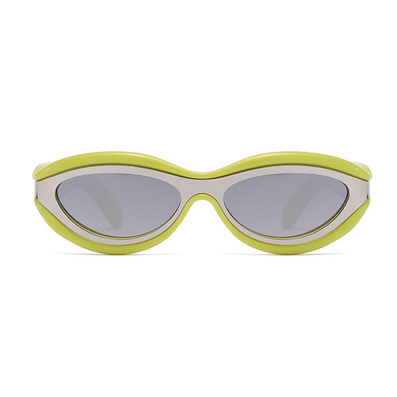 Spykay™ SG60734 Leopard Print Cat Eye Frame Retro Sunglasses - image 21