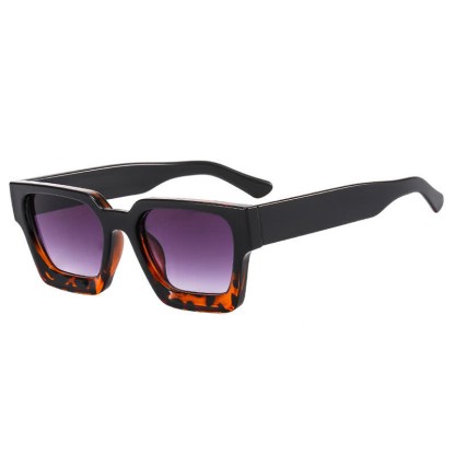 Spykay™ SG60711 Square Frame Tinted Sunglasses - Black+Leopard Print - image 20