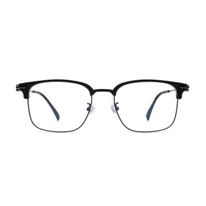Spykay™ EG26924 Retro Gothic Cross Unisex Square Frame Anti-blue Light Browline Glasses - image 2