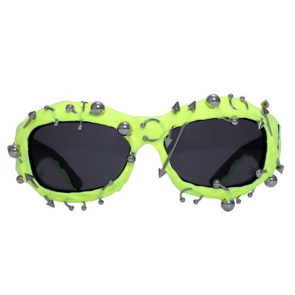 Spykay™ SG60924 CyberPunk Style Irregular Shaped Rivet Decor Sunglasses for Party - image 28