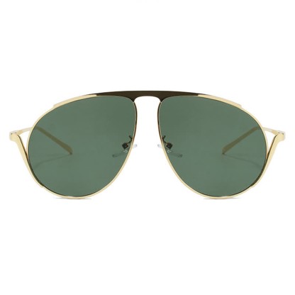 Spykay™ SG60914 Hipster Metal Temples Aviator Sunglasses