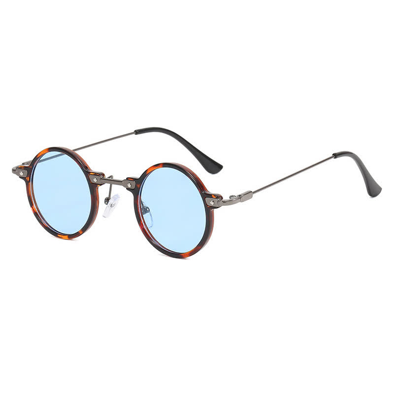 Spykay™ SG60899 Retro Punk Small Round Frame Classic Sunglasses