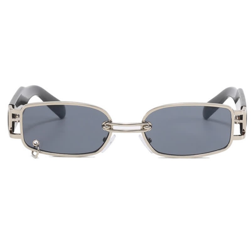 Spykay™ SG60752 Rectangle Metal Frame Vintage Sunglasses With a Ring Buckle