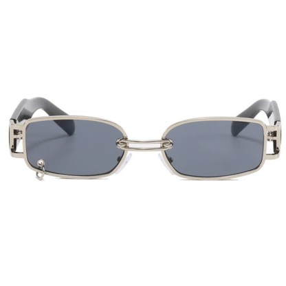 Spykay™ SG60752 Rectangle Metal Frame Vintage Sunglasses With a Ring Buckle