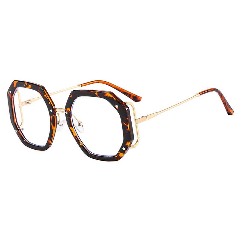 Spykay™ EG26764 Oversized Geometric Frame Anti-blue Light Glasses