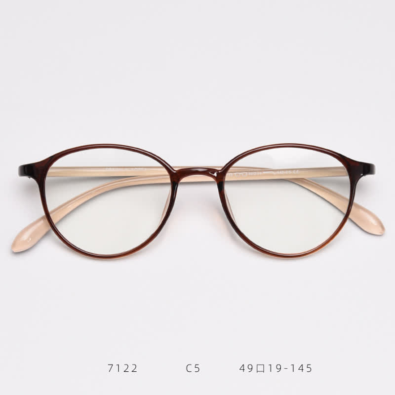 Spykay™ EG26866 Oval Frame Anti-blue Light Simple Classic Lightweight Glasses  - image 9