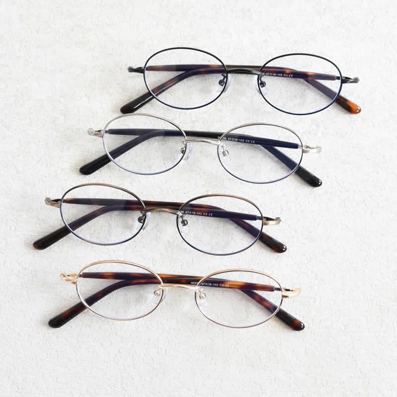 Spykay™ EG26867 Oval Frame Anti-blue Light Retro Classic Glasses  - image 15