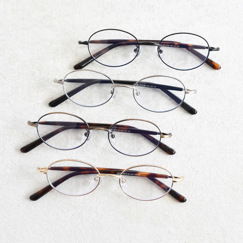 Spykay™ EG26867 Oval Frame Anti-blue Light Retro Classic Glasses  - image 15