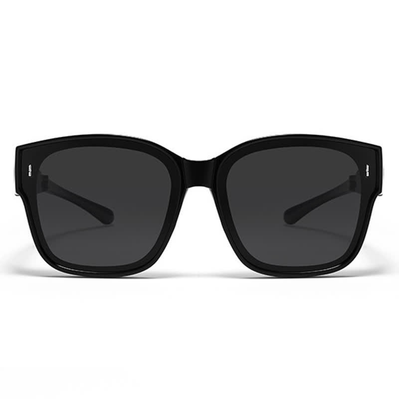 Spykay™ SG60956 Fit Over Glasses Square Frame Foldable Sunglasses for Women Men - image 10