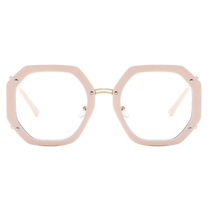 Spykay™ EG26764 Oversized Geometric Frame Anti-blue Light Glasses