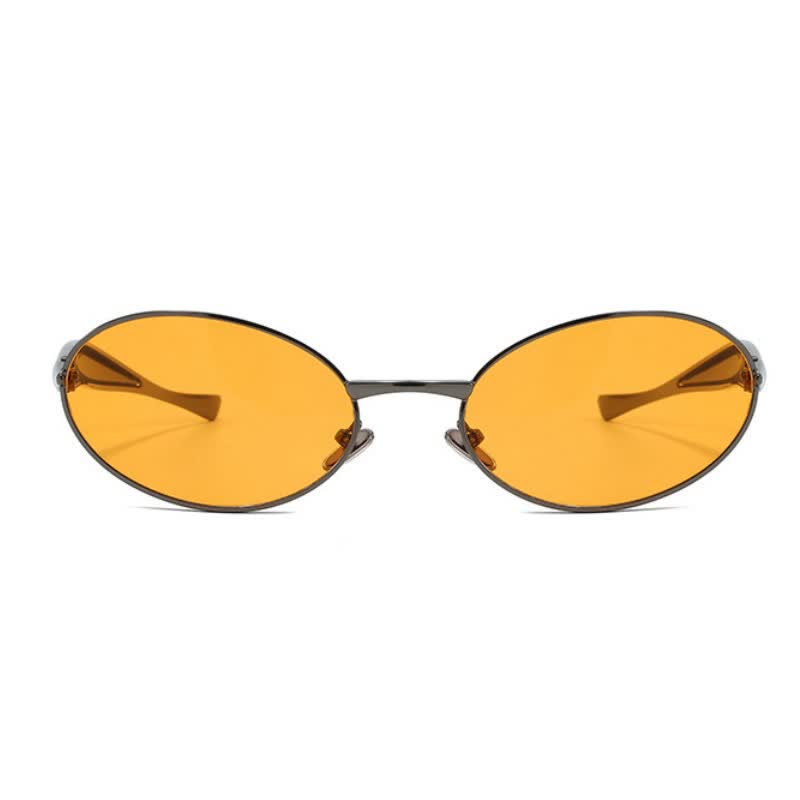 Spykay™ SG61050 Unisex Vintage Oval Frame Sunglasses - image 28