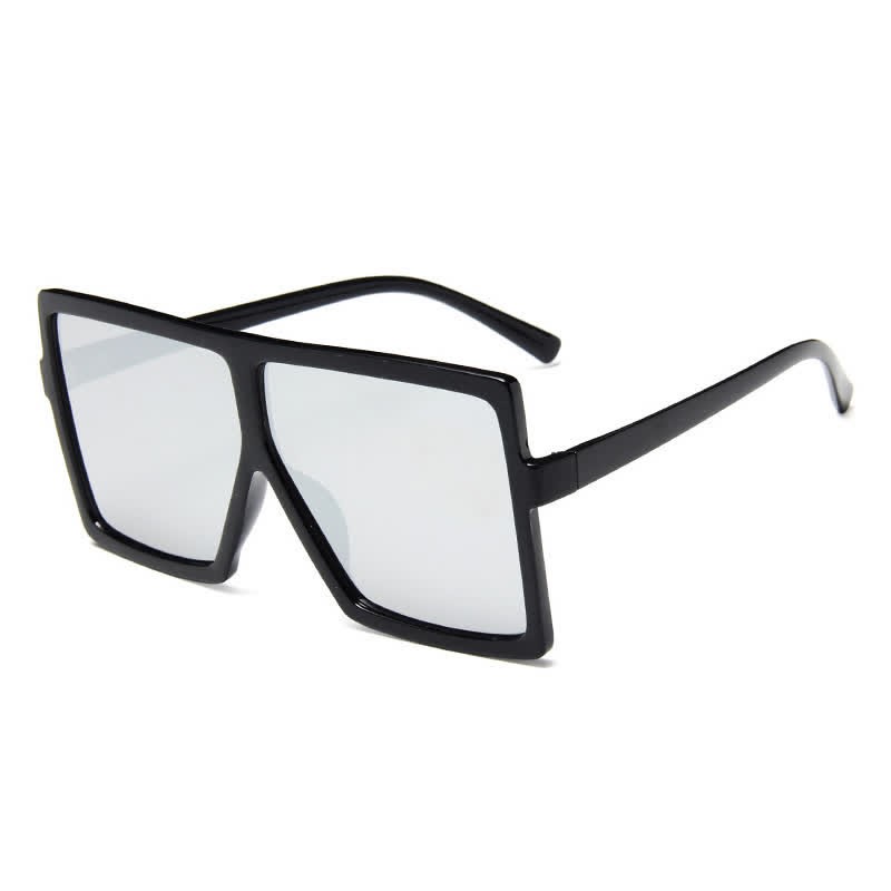 Spykay™ SG60998 Square Oversized Frame Fashion Sunglasses - Black/Silver - image 16
