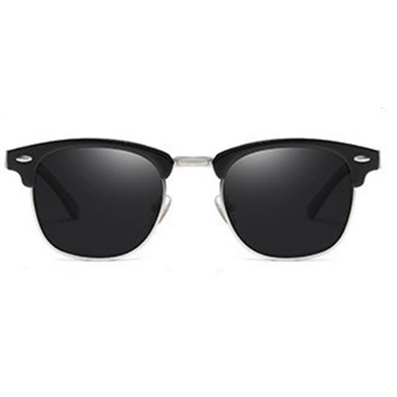 Spykay™ SG60929 Semi-Rimless Polarized Square Frame Browline Sunglasses for Fishing&Driving - image 22