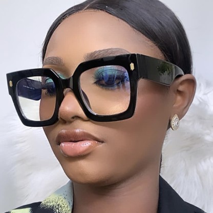 Spykay™ EG26878 Anti-blue Light Oversized Square Thick Frames Eyeglasses - image 7