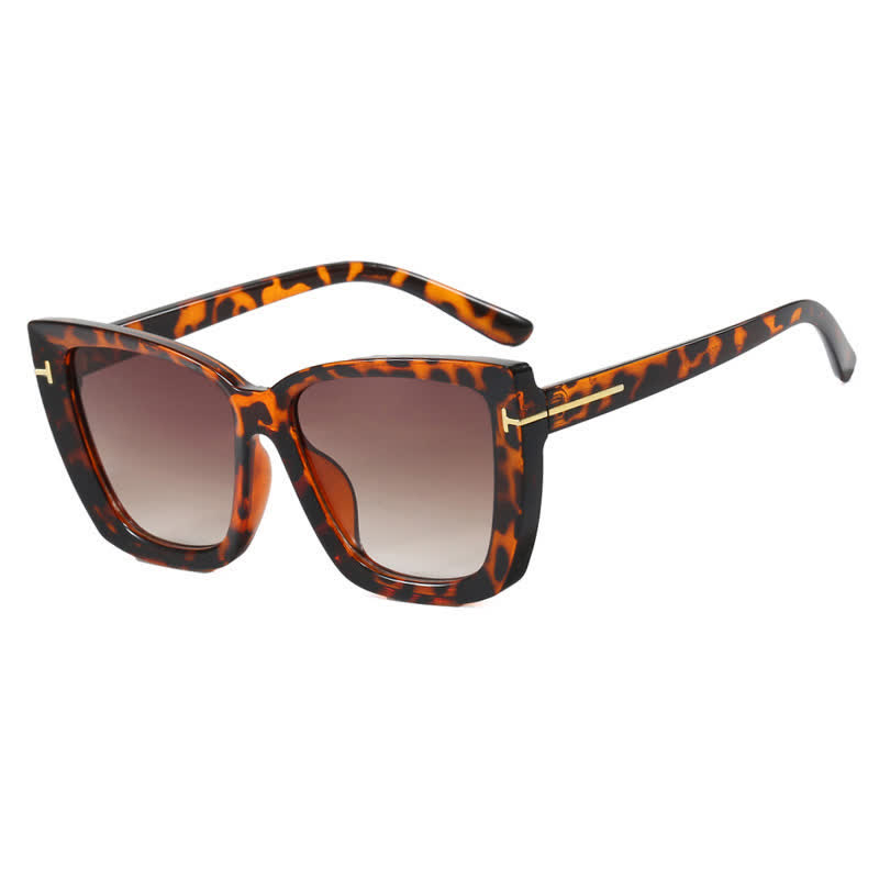 Spykay™ SG60753 'T' Design Square Frame Oversized Sunglasses