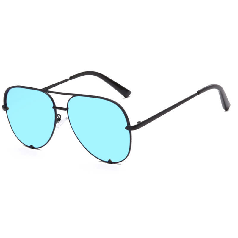 Spykay™ SG60837 Vintage Double Bridges Aviator Frame Sunglasses For Driving