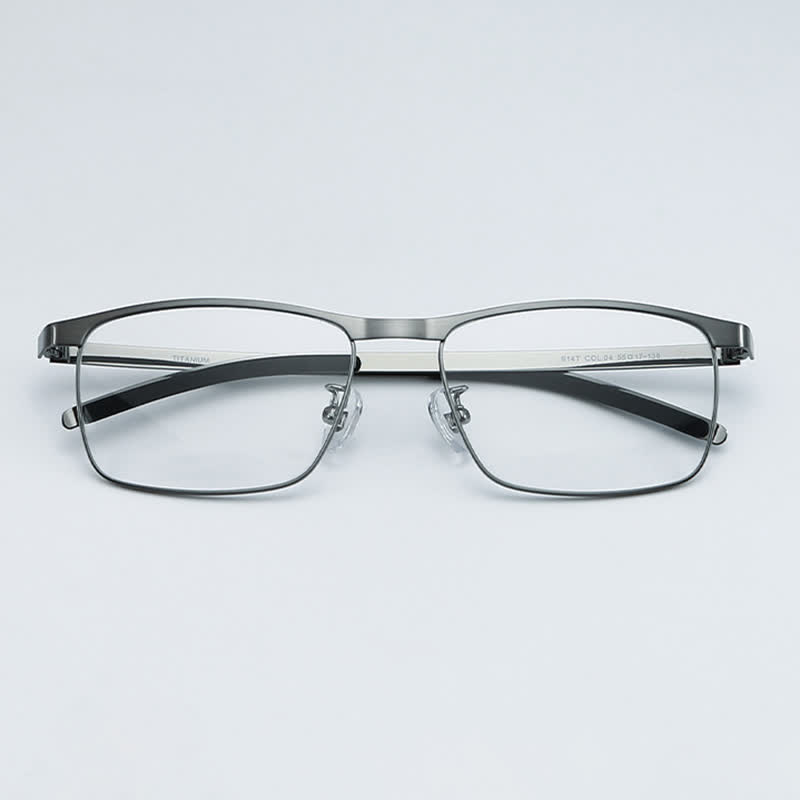 Spykay™ EG26852 Rectangle Titanium Frame Anti-blue Light Classic Glasses - image 9