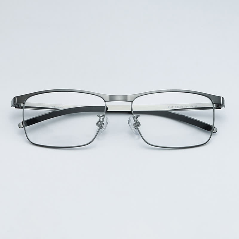 Spykay™ EG26852 Rectangle Titanium Frame Anti-blue Light Classic Glasses - image 9