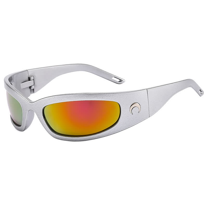 Spykay™ SG60917 Moon Print Retro-Vintage Y2K Sports Sunglasses