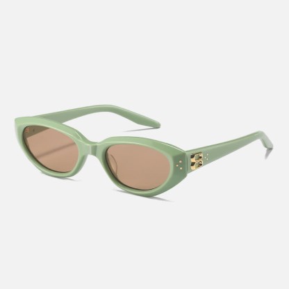 Spykay™ SG60767 Unisex Cat-Eye Fashion Sunglasses with Nylon Lense - Green - image 12
