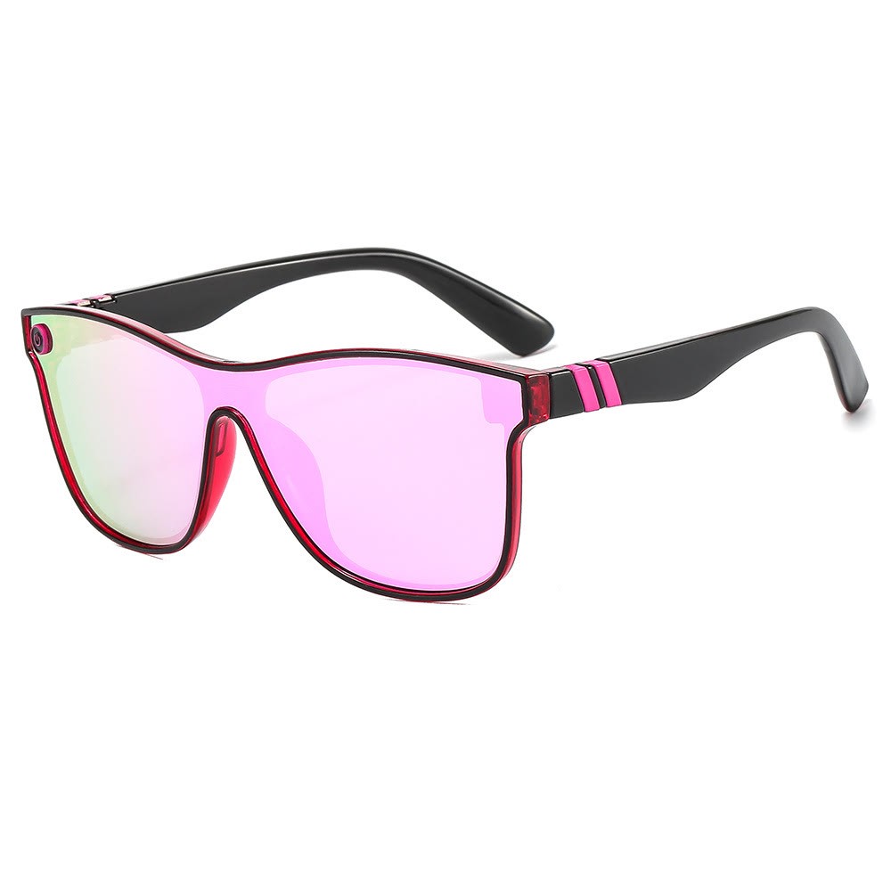 Spykay™ SG1022 Women's Streamlined Sunglasses, Summer Personality Coating Gradient Reflective Oversized Sunglasses